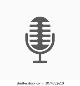 microphone icon, mike vector