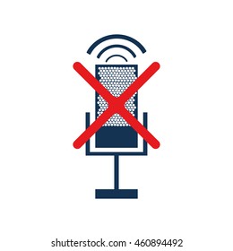 microphone icon. mute