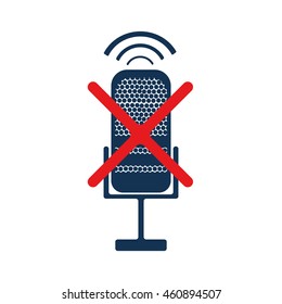 microphone icon. mute