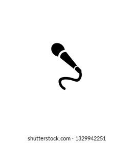 microphone icon on a white background