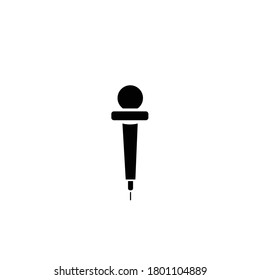 MIcrophone icon on white background