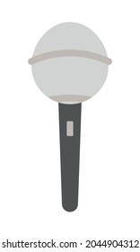 microphone icon on white background
