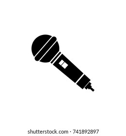 Microphone Icon on white background