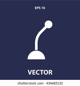 microphone icon. PC microphone sign