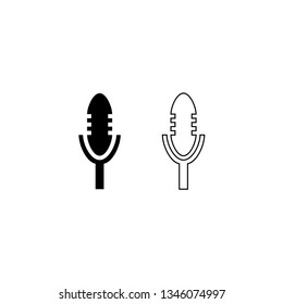Microphone icon. Record sign