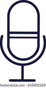 Microphone icon.  Record, record, sing songs, stage, show, loud, singer,