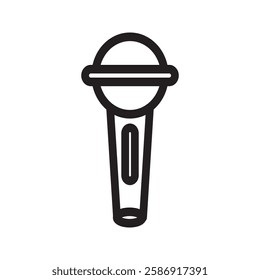 Microphone icon representing professional sound, live entertainment, and music recording. Great for branding, events, and digital content.