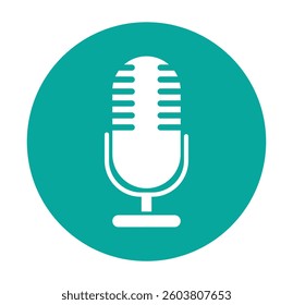 Microphone icon set, broadcasting and prohibited microphone line  set. Open and off sound, no record. Forbidden mic symbol. Set of microphone icon, Karaoke mike icon, podcast icon illustration.