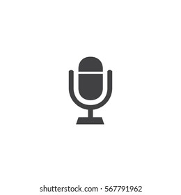 microphone icon. sign design