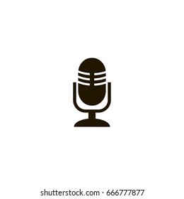 microphone icon. sign design