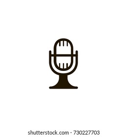 microphone icon. sign design