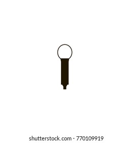 microphone icon. sign design