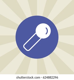microphone icon. sign design. background