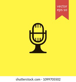 microphone. microphone icon. sign design. Vector EPS 10.