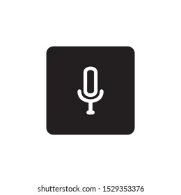 Microphone icon sign symbol vector