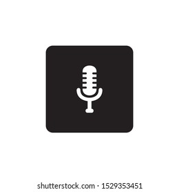 Microphone icon sign symbol vector