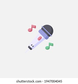 Microphone icon sign vector,Symbol, logo illustration for web and mobile