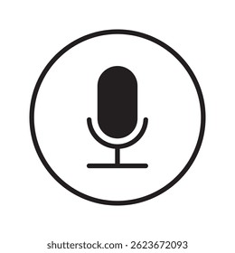 microphone icon, sound icon symbol, record web icon