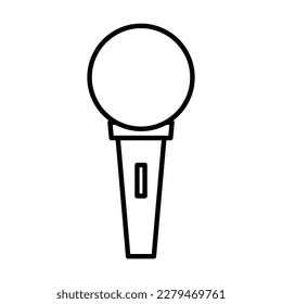icono de micrófono, vector de voz, ilustración de audio