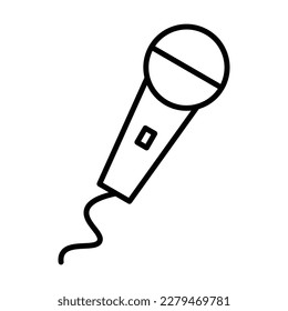 microphone icon, speech vector, audio illustration