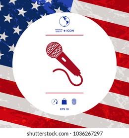 Microphone icon symbol