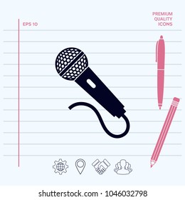 Microphone icon symbol