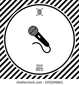 Microphone icon symbol
