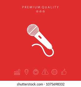Microphone icon symbol