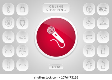 Microphone icon symbol
