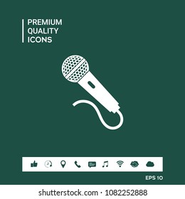 Microphone icon symbol