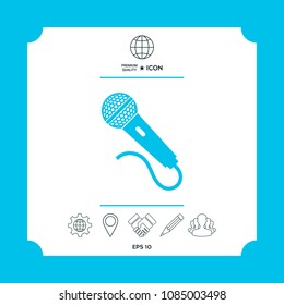 Microphone icon symbol