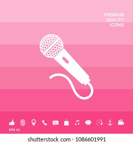Microphone icon symbol