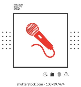Microphone icon symbol