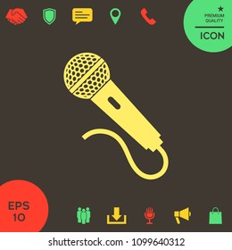Microphone icon symbol