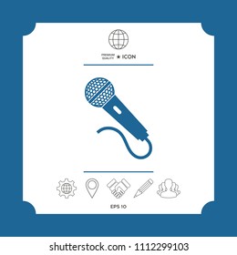 Microphone icon symbol