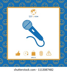 Microphone icon symbol