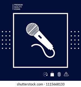 Microphone icon symbol