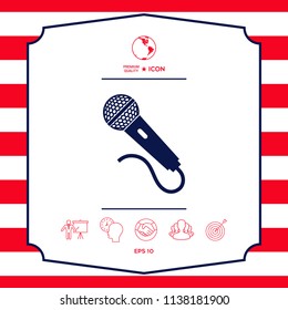 Microphone icon symbol