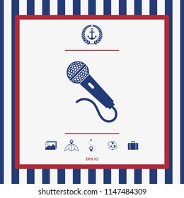 Microphone icon symbol