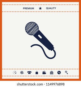 Microphone icon symbol