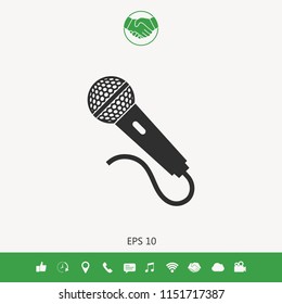 Microphone icon symbol