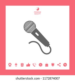Microphone icon symbol
