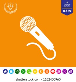 Microphone icon symbol