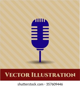 Microphone icon or symbol