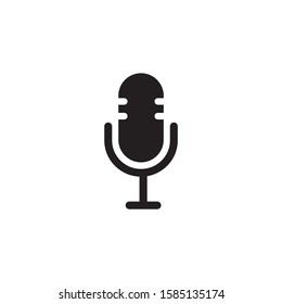 Microphone icon symbol vector illustration