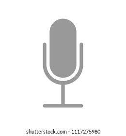 Microphone icon. Vector.