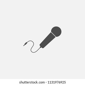 Microphone icon . Vector