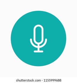 microphone icon vector