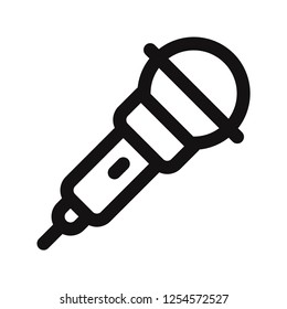 Microphone icon vector
