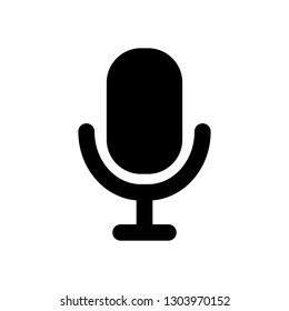 Microphone icon vector